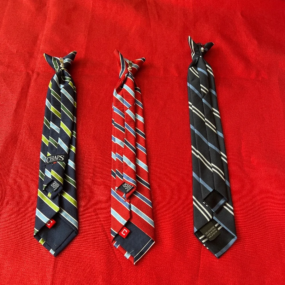 🔥👔 Clip on Ties for Boys 👔🔥